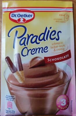 Dr. Oetker Paradies Creme Schokolade